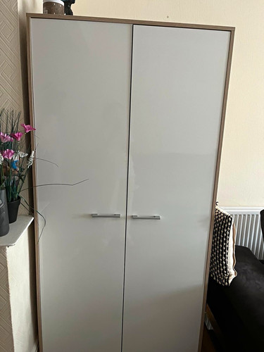 White freestanding door - freestanding, 2