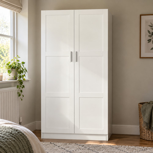 White wardrobe door - door, 160cm