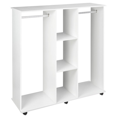Homcom mobile double open - double,