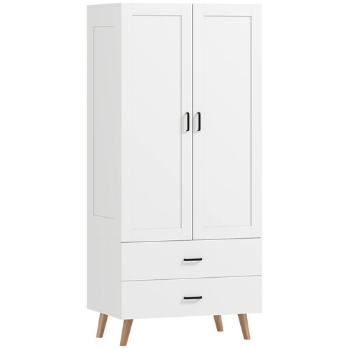 Homcom wardrobe with drawers - 2,