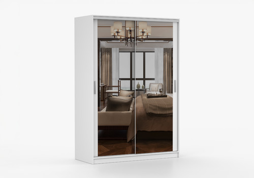 Sliding door wardrobe 150cm - sliding,
