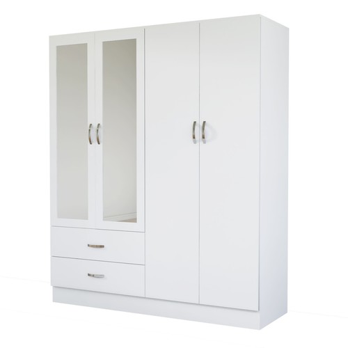Matt wooden door wardrobe - matt,