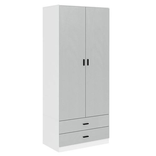 Tall wooden door wardrobe - tall,