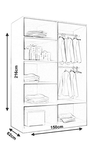 Modern half mirror - , sliding