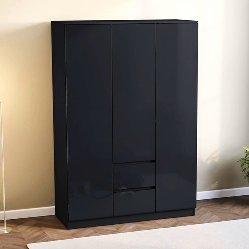 Black high gloss - high, door