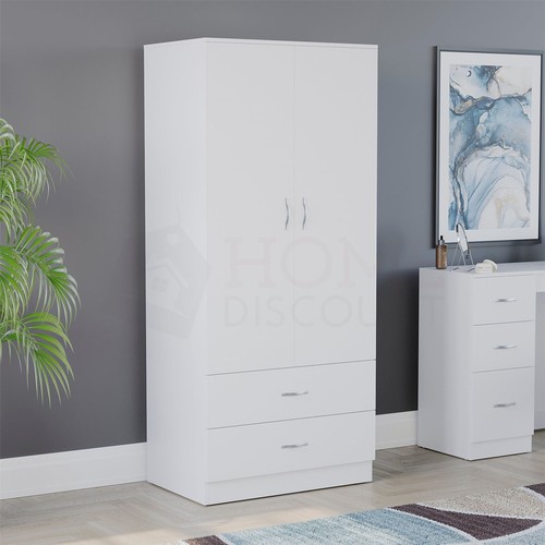 Modern wooden wardrobe door - wardrobe, 2
