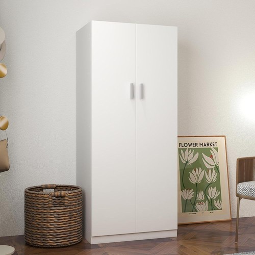 White doors wardrobe bedroom - 2,