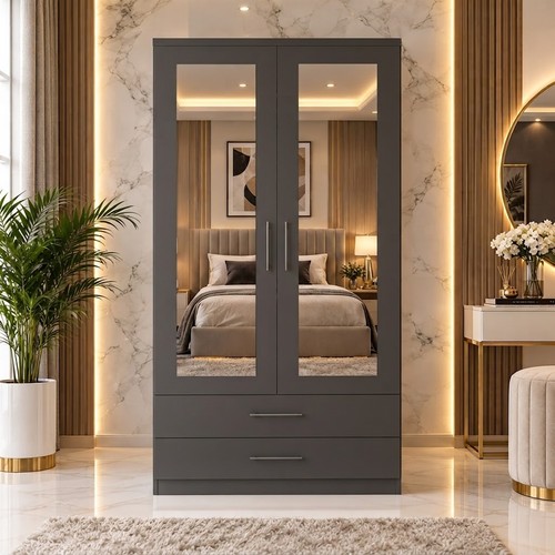Door mirrored wardrobes - 2,