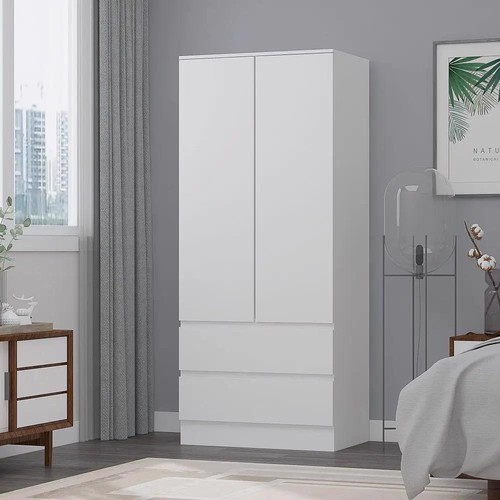 Door drawer wardrobe - drawer, matt