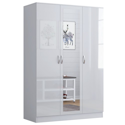 High gloss wooden door - high,