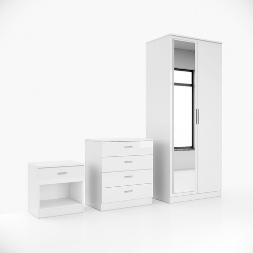 Bedroom furniture set high - set,